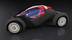 3d geprinte auto